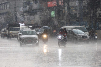 काठमाडाैं उपत्यकासहित देशका विभिन्न स्थानमा वर्षा